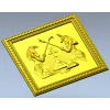 Анкх и Стражи - 3D панно в формате STL для ЧПУ