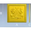Анкх и Стражи - 3D панно в формате STL для ЧПУ