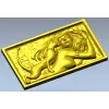 Egyptian Reclining Lady with Cat - STL Relief for CNC
