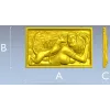 Egyptian Reclining Lady with Cat - STL Relief for CNC