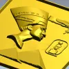 Египетское панно в рельефе - 3D модель STL для ЧПУ