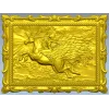 3D модель "Пегас в барочном багете" - STL для ЧПУ