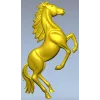 Рельефная 3D модель лошади в стойке - STL для ЧПУ