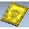 Барельефное панно "Жива" - 3D модель STL для ЧПУ