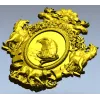 Геральдическое панно "Орёл и лесные стражи" - STL для ЧПУ