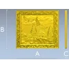 Лесная Серенада - панель в барочном стиле, 3D модель STL для ЧПУ