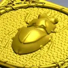 Scarab Relief Panel STL for CNC Milling