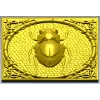 Scarab Relief Panel STL for CNC Milling