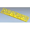 Журавли в сосновом саду - декоративная 3D панель STL для ЧПУ