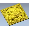 Hare Family Relief STL for CNC Router