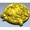 Hare Family Medallion - high-relief STL for CNC carving