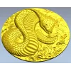 Рельефная 3D модель кобры в формате STL для ЧПУ