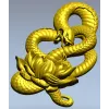 Змеиный лотос - 3D модель STL для ЧПУ