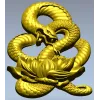 Змеиный лотос - 3D модель STL для ЧПУ