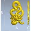 Змеиный лотос - 3D модель STL для ЧПУ