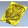 Пылающая кобра - 3D панель в формате STL для ЧПУ