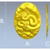 Рельефная 3D модель "Змеиный омут" - STL для ЧПУ