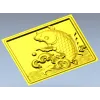 3D модель stl "Золотая рыбка" - панель для ЧПУ