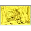 Ivan Tsarevich and the Gray Wolf - High Relief Panel STL