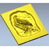 3D модель панно "Орёл на скале" в формате STL для ЧПУ