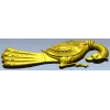 Рельефная накладка-птица в антик стиле (STL для ЧПУ)