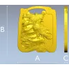 STL модель панно "Орел на скале" - 3D модель stl для ЧПУ