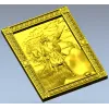 Ilya Muromets high-relief panel STL for CNC