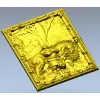 Ilya Muromets relief panel STL for CNC milling