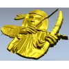Native Archer Relief STL