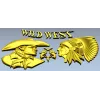 Wild West relief STL for CNC - Cowboy vs Native Chief