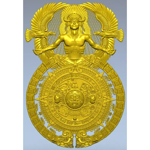 Солнечный вождь - 3D модель в формате STL для ЧПУ