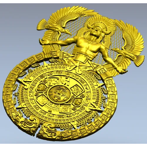 Солнечный вождь - 3D модель в формате STL для ЧПУ