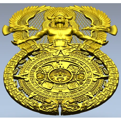 Солнечный вождь - 3D модель в формате STL для ЧПУ