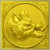 Рельефный медальон "Вепрь" - 3D модель STL для ЧПУ