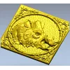 Рельефный медальон "Вепрь" - 3D модель STL для ЧПУ