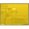 Kazan Cathedral Bas-Relief STL for CNC Carving