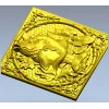 Carp Medallion 3D model in STL for CNC