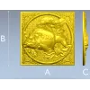 Carp Medallion 3D model in STL for CNC