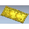 Double Globe Ornate Relief - STL 3D Model for CNC