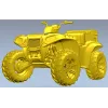 Детализированный квадроцикл - 3D модель в формате STL для ЧПУ