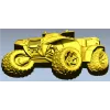 Детализированный квадроцикл - 3D модель в формате STL для ЧПУ