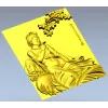 Lotus Serenity - high-relief Chinese beauty 3D model (STL) for CNC