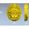 Медальон "Китайская обезьяна" - 3D модель STL для ЧПУ