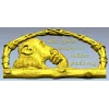 Pensive Monkey Key Holder - STL 3D model for CNC