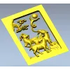 3D модель "Три горных козла" - stl модель для чпу (панно, рельеф)