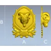 3D модель stl - Трофейный козёл для ЧПУ