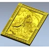 Барельеф "Евпатий Коловрат" - 3D модель STL для ЧПУ