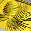 Pinecone Relief Panel STL for CNC Carving