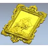 Рельефное панно с парусником - 3D модель STL для ЧПУ