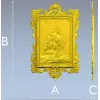 Рельефное панно с парусником - 3D модель STL для ЧПУ